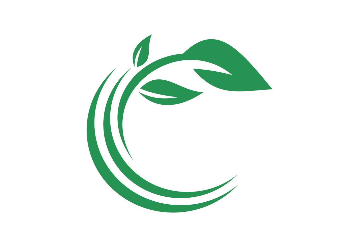 kreativ Grün Natur Logo Design, Vektor Design Vorlage
