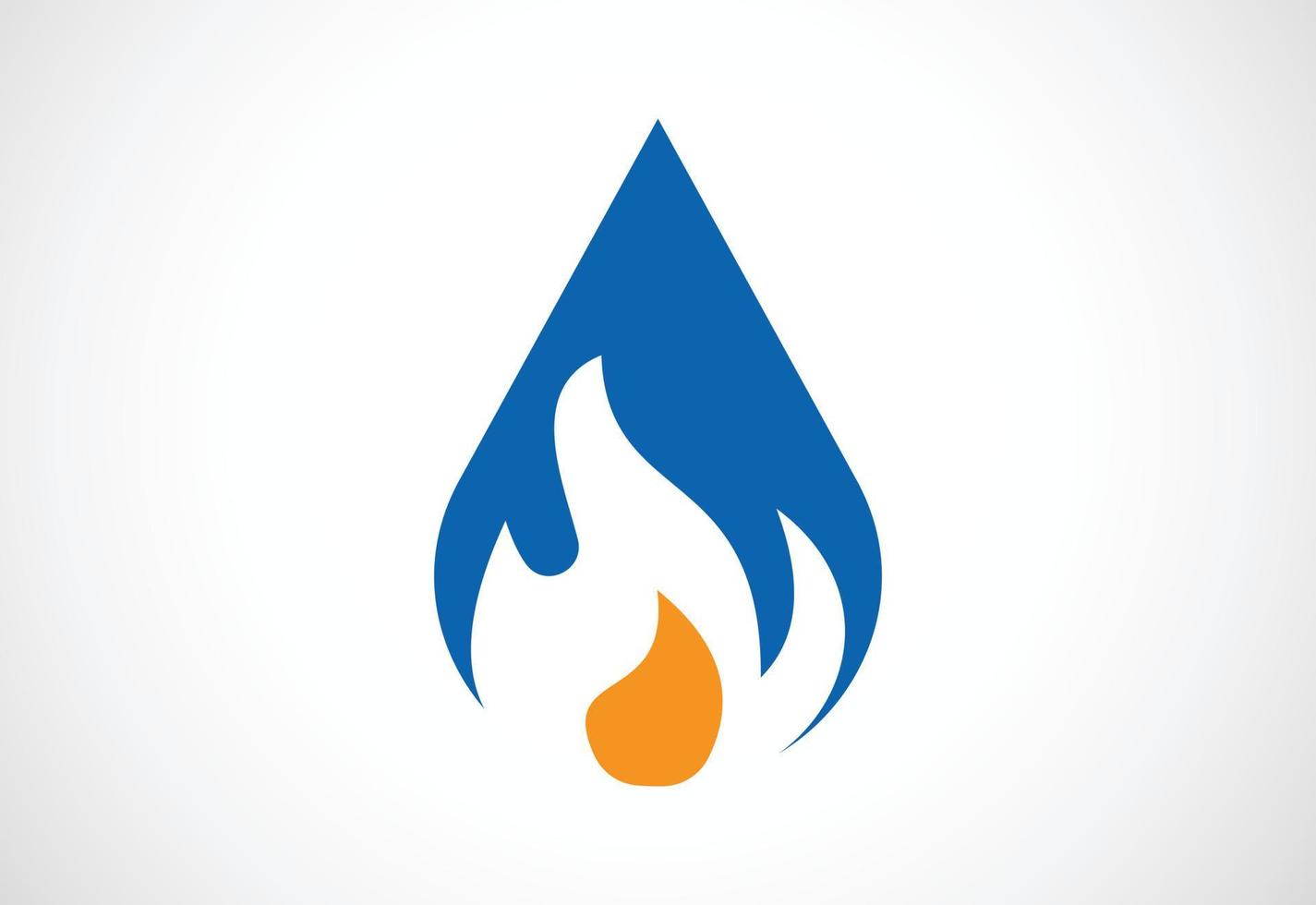 olja och gas logotyp design, vektor design begrepp