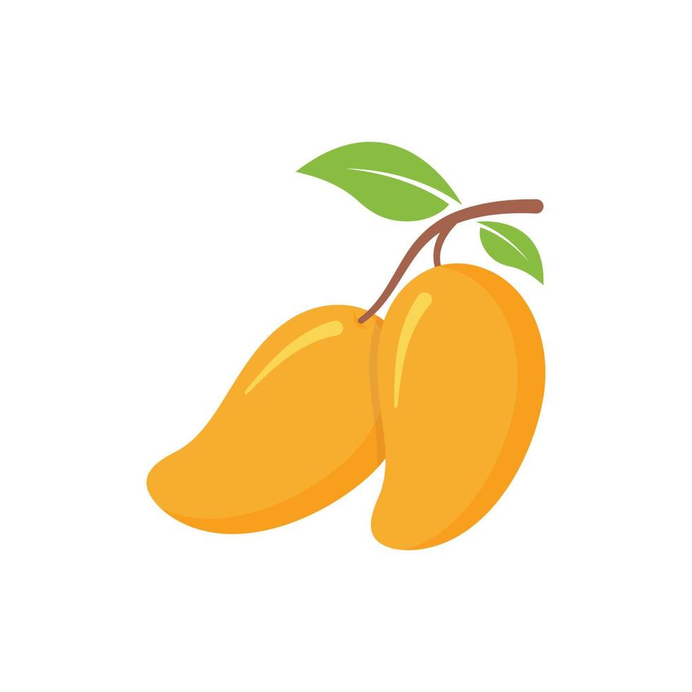 Mango Symbol Design Vektor