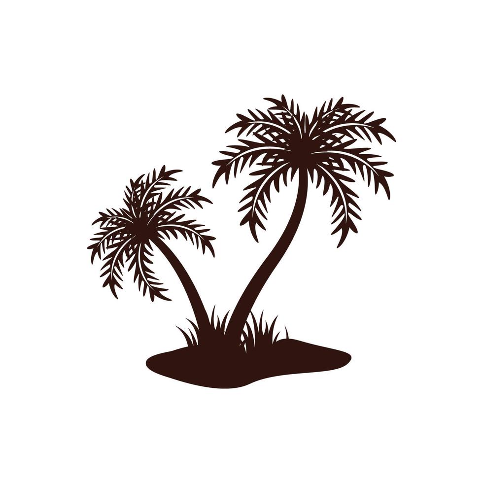 palm beach logotyp vektor