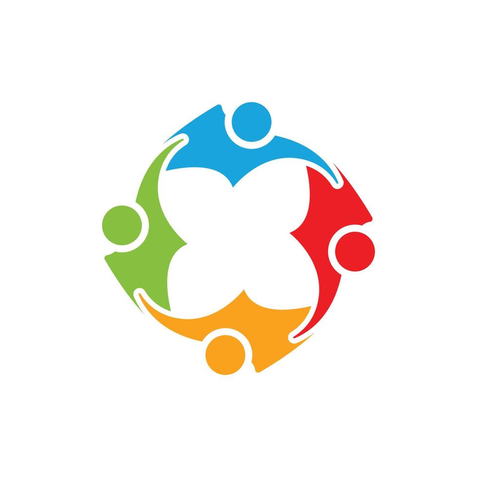 Community-Logo-Vektor vektor