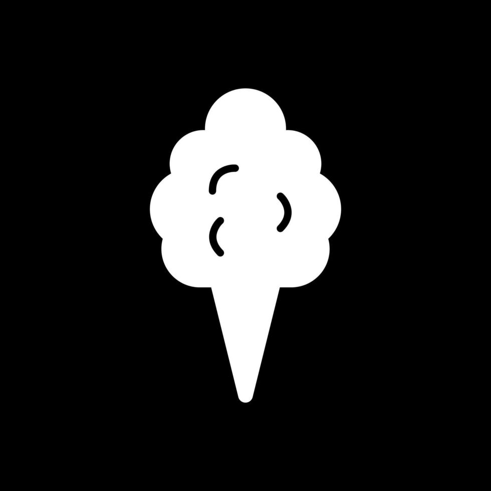 Zuckerwatte-Vektor-Icon-Design vektor