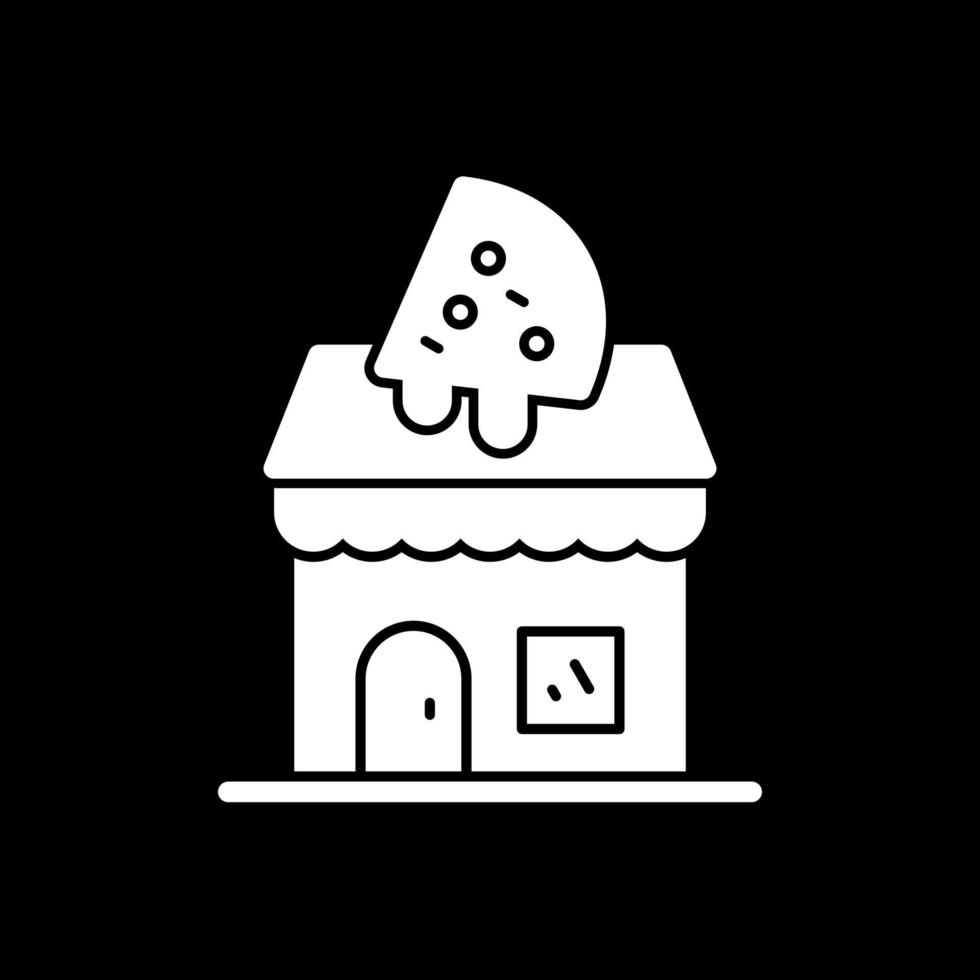 Pizza-Shop-Vektor-Icon-Design vektor