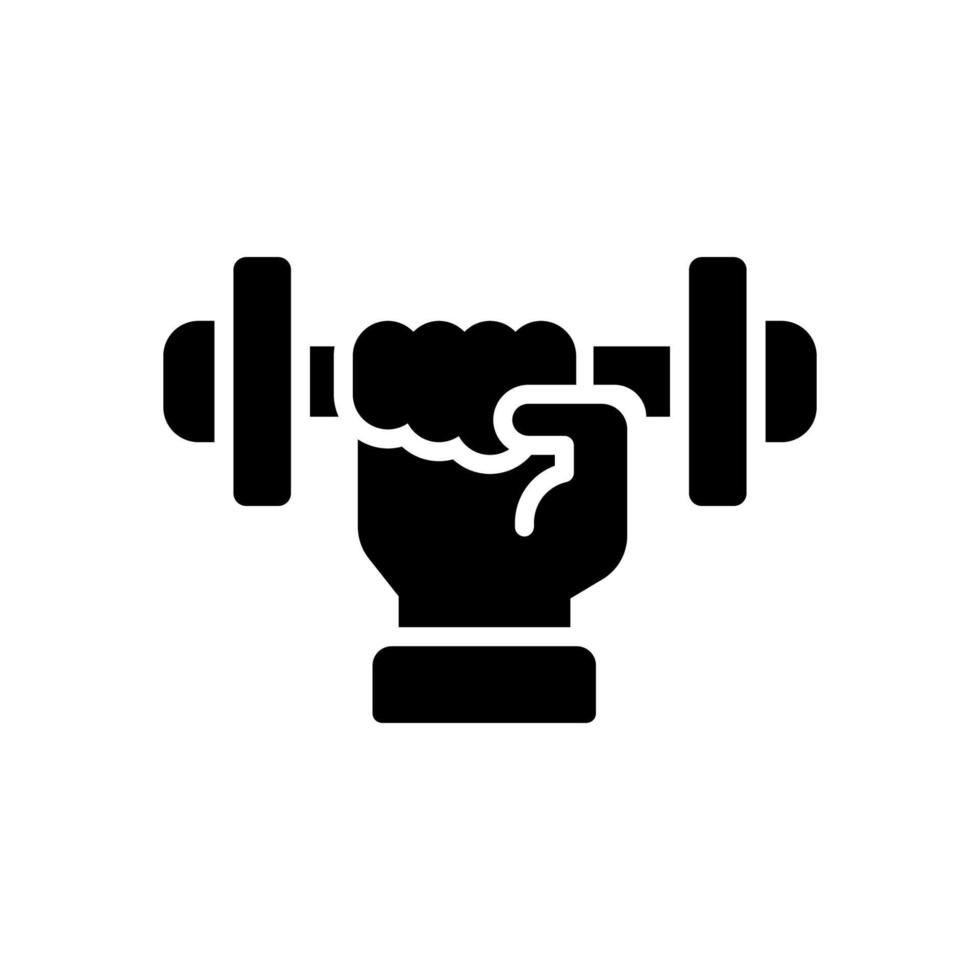 Fitness Symbol zum Ihre Webseite Design, Logo, Anwendung, ui. vektor