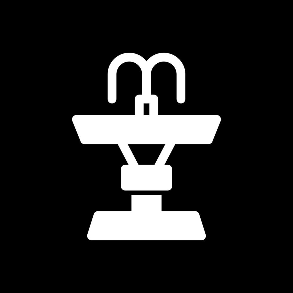 Brunnen-Vektor-Icon-Design vektor