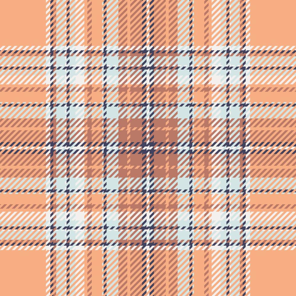 kariertes Karomuster. nahtlose Stoffstruktur. Tartan-Textildruck. vektor