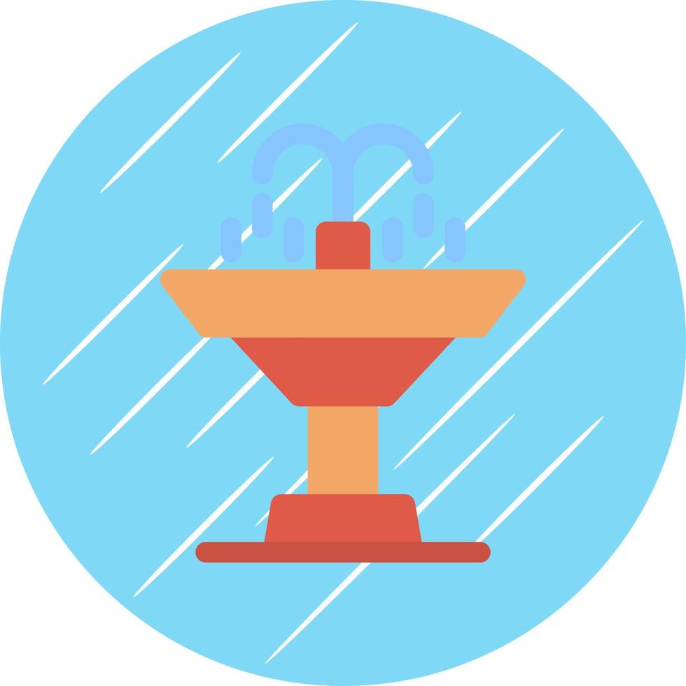 Brunnen-Vektor-Icon-Design vektor