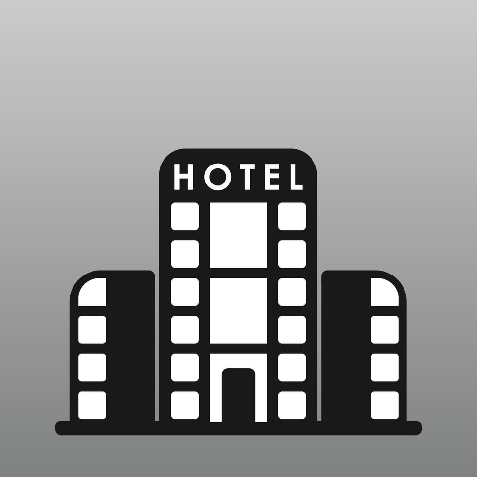 hotell logotyp vektor