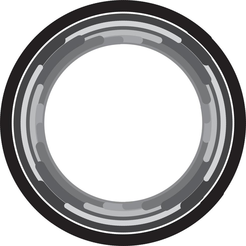 cirkel design i halvton, runda prickad mönster vektor illustration