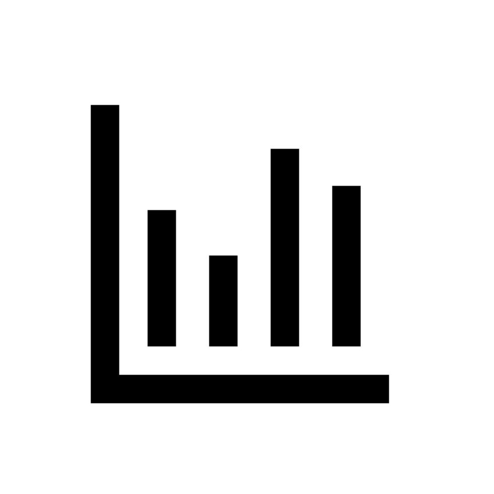 Umfrage, Portfolio Diagramm, Wachstum, Der Umsatz Graph, Aktie, Teilen Markt Investition Konzept Symbol im Linie Stil Design isoliert auf Weiß Hintergrund. editierbar Schlaganfall. vektor