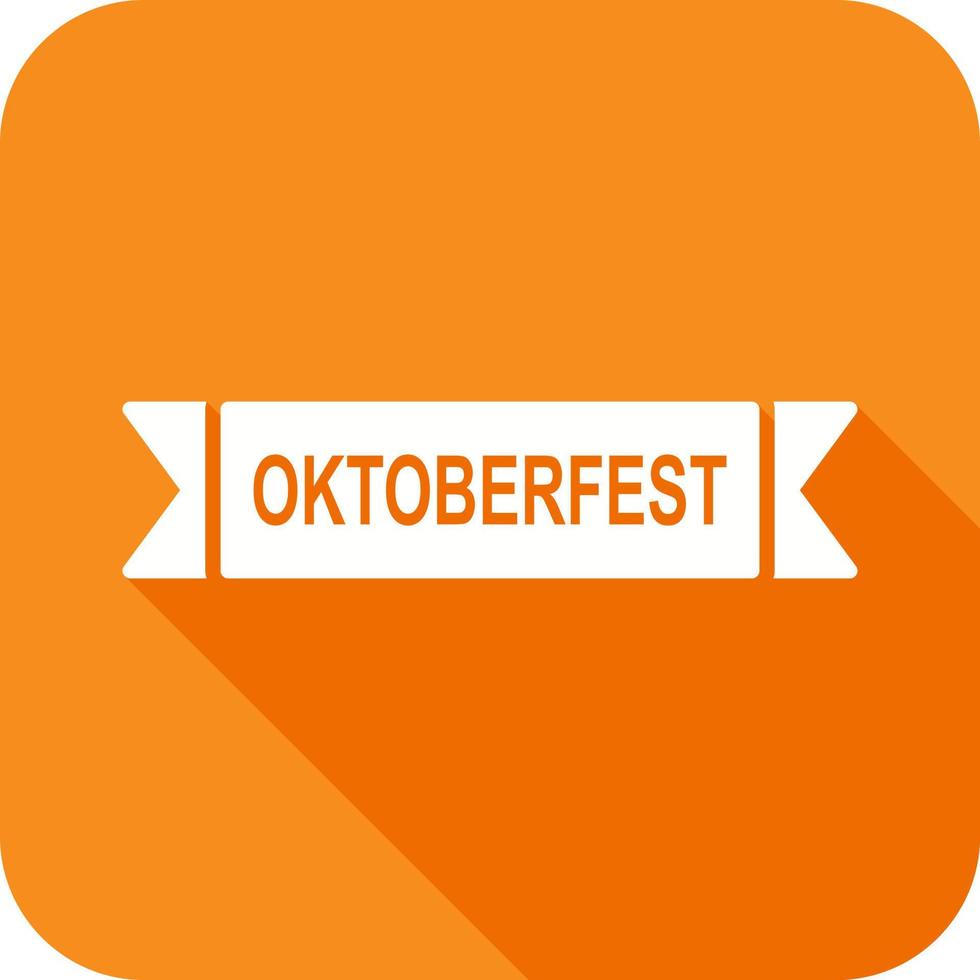 oktoberfest baner vektor ikon