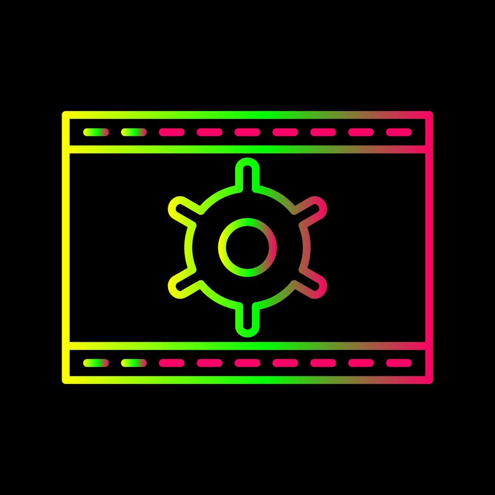 einzigartiges Vektorsymbol für die Weboptimierung vektor