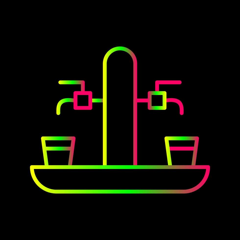 Vektorsymbol für Bierzapfhahn vektor