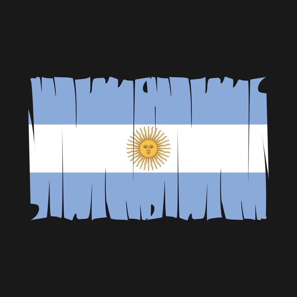 argentina flagga vektor