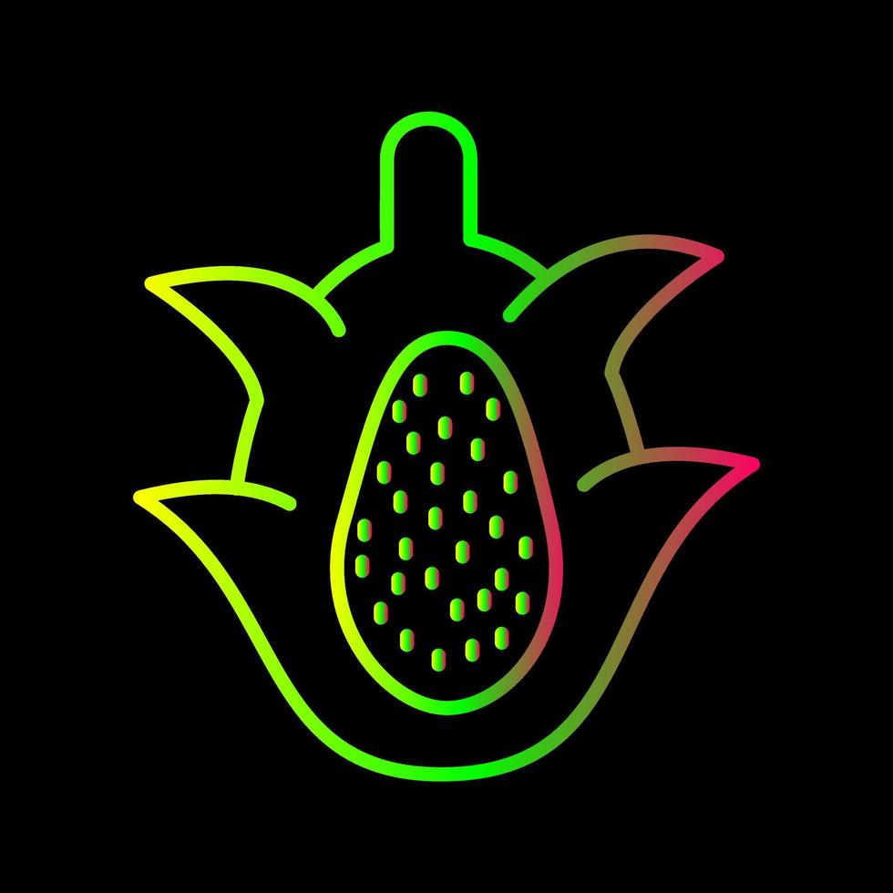 drake frukt vektor ikon