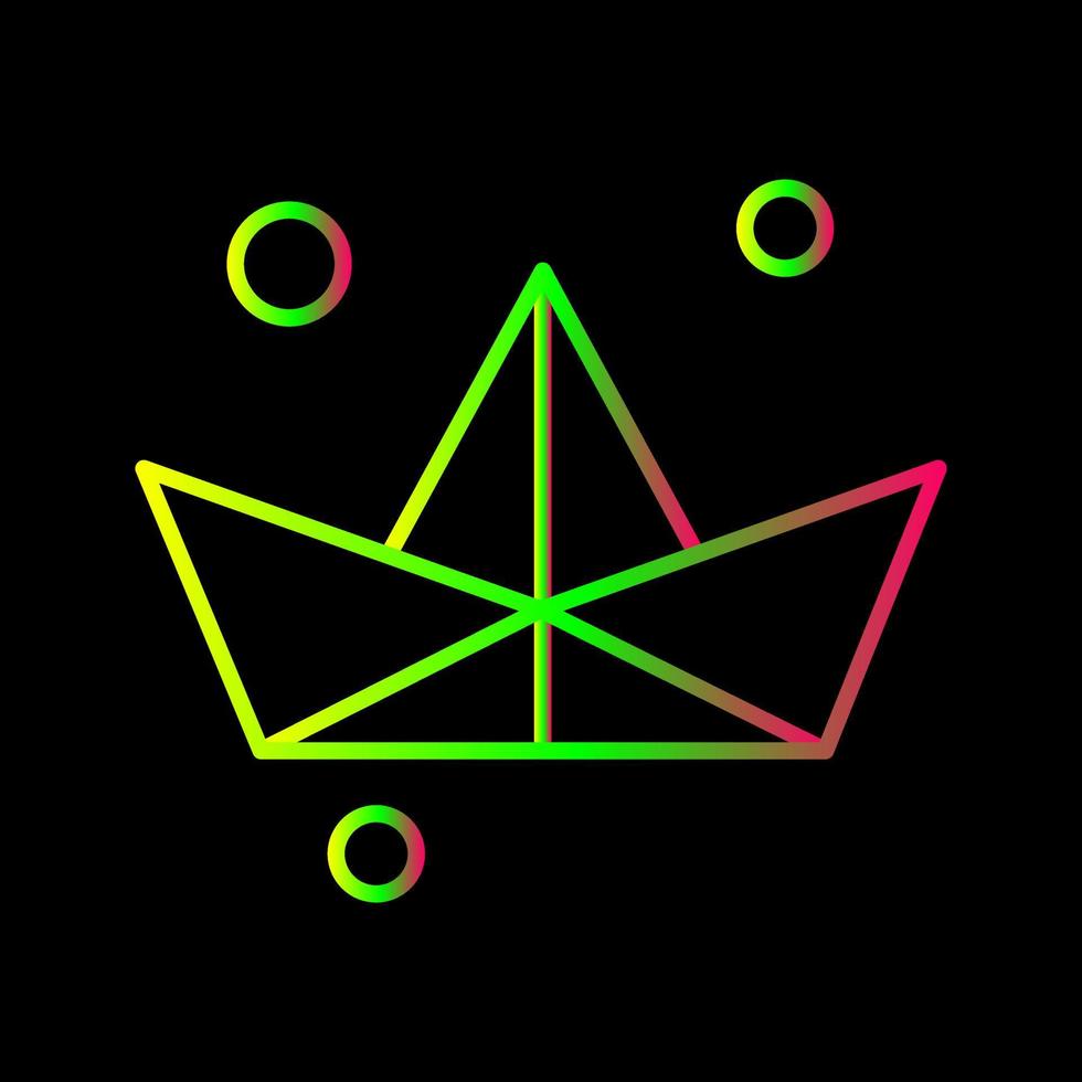 Origami-Vektorsymbol vektor