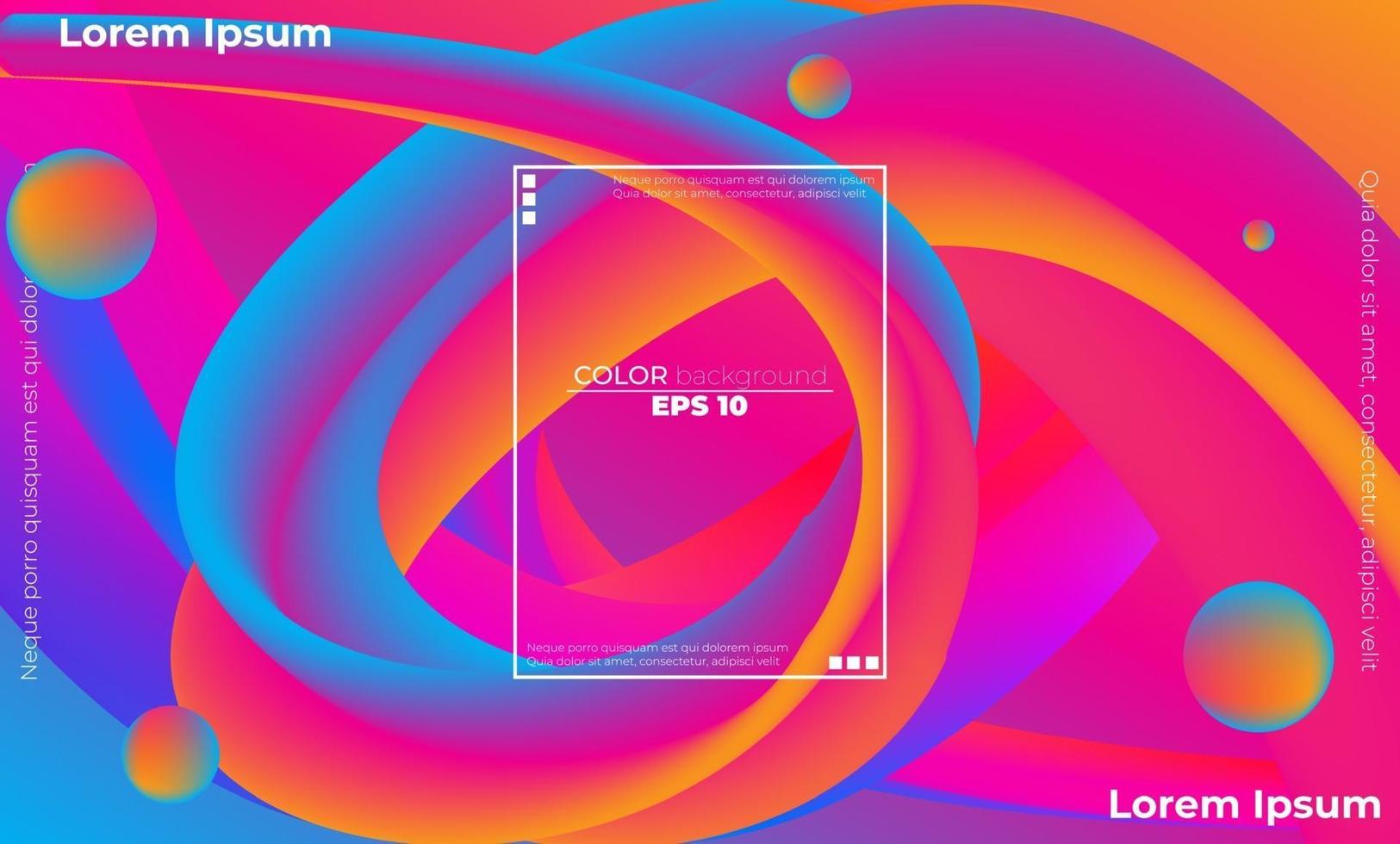 kreativa geometriska tapeter. trendig vätskeflödesgradient former komposition. visuell leverans företagsbakgrund för presentkort, affisch på affischmall, målsida, ui, ux, omslagsbok, baner, vektor