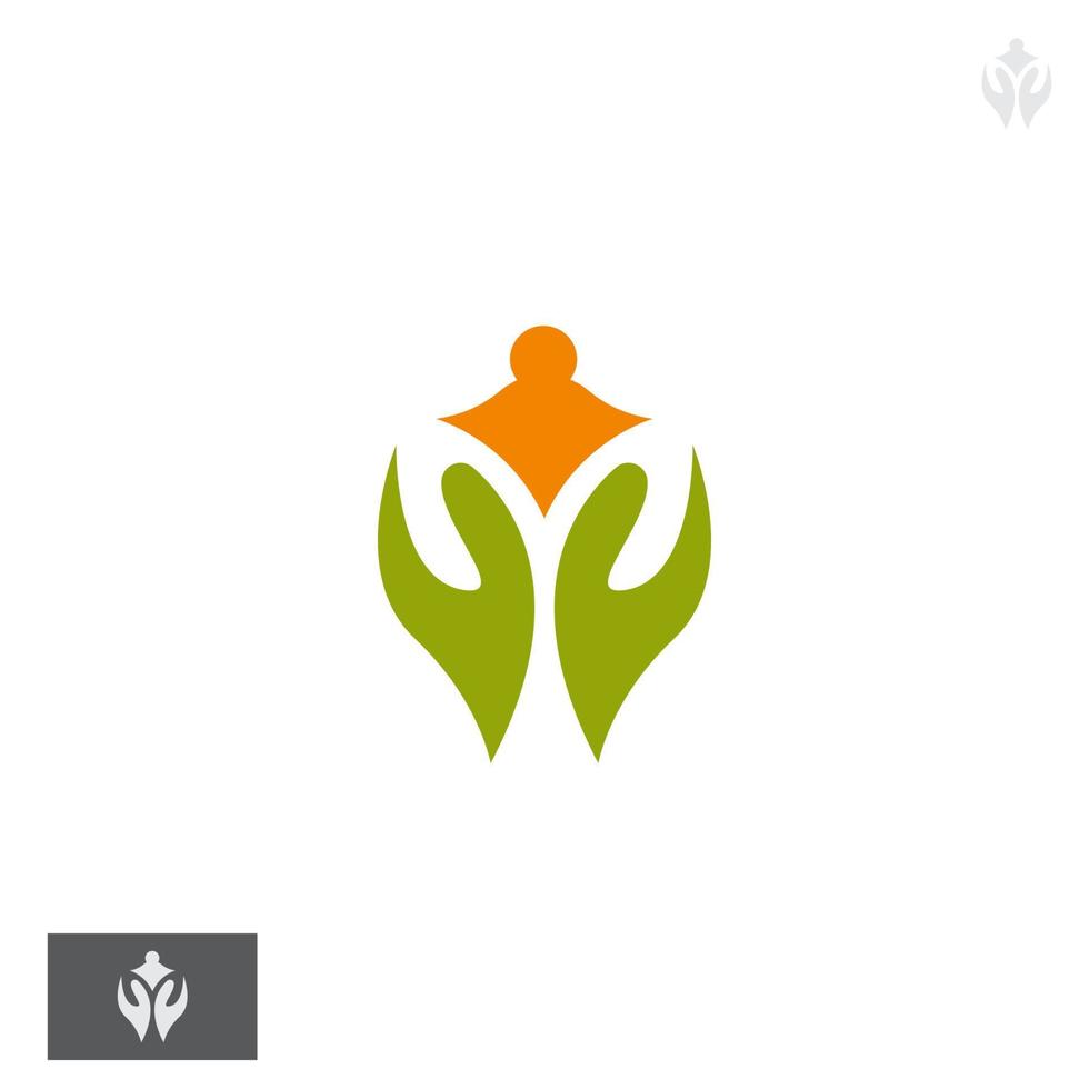Gesundheitspflege, Heilung und Pflege Logo Vorlage Vektor Design Illustration mit gesund Symbole geeignet zum Gesundheit Betriebe, Gesundheit Pflege, Krankenhäuser und Gesundheit Zentren. Logo Design
