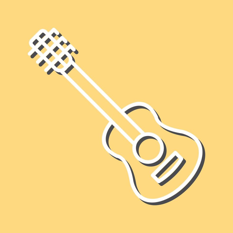 Gitarrenvektorsymbol vektor