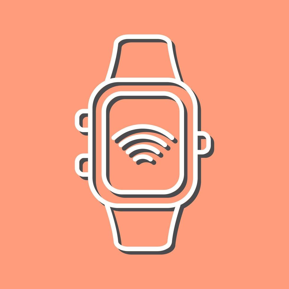 Smartwatch-Vektorsymbol vektor