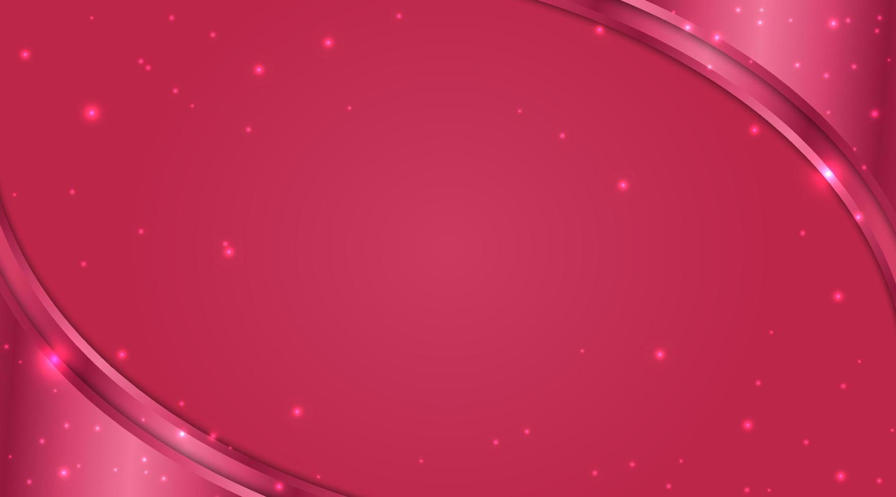 viva Magenta abstrakt Hintergrund. Vektor Luxus Banner. rot und glänzend Dekor Elemente. modisch glühend Design