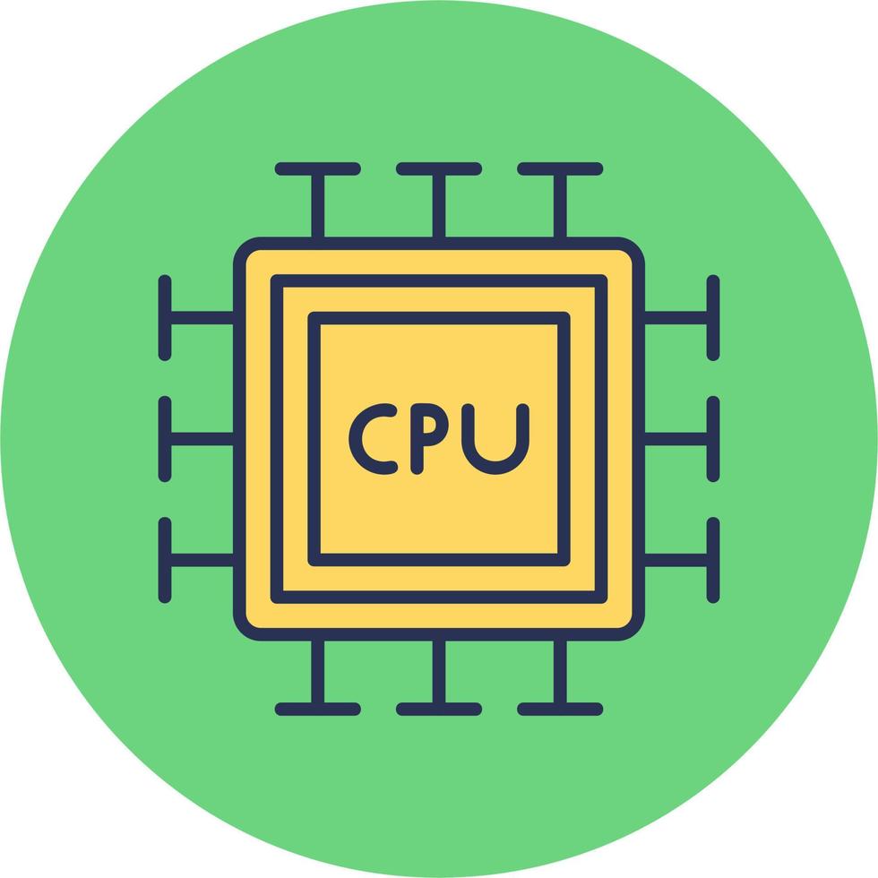 cpu-Vektorsymbol vektor