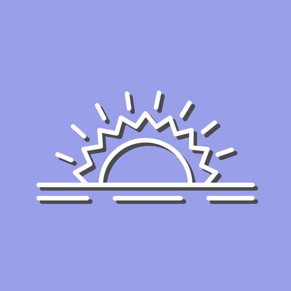 solsken vektor ikon