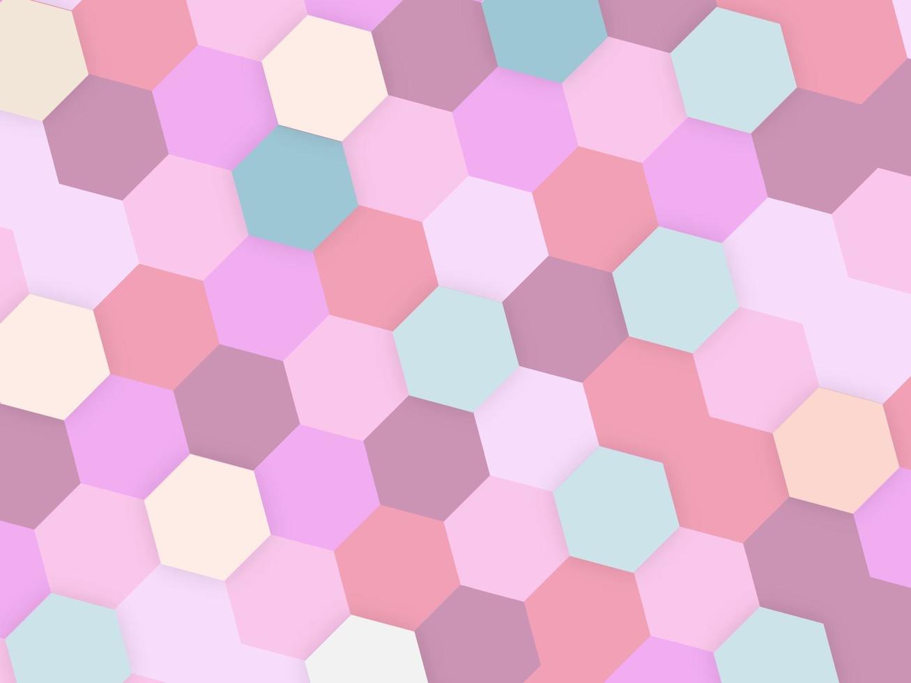 abstrakt färgstark bakgrund med copyspace med former vektor