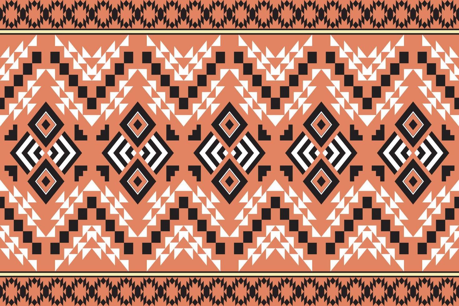 geometrisk etnisk stam- årgång sömlös mönster. applicerad traditionell design för bakgrund, matta, tapet, Kläder, omslag, batik, tyg, mode design. vektor illustration broderi stil.