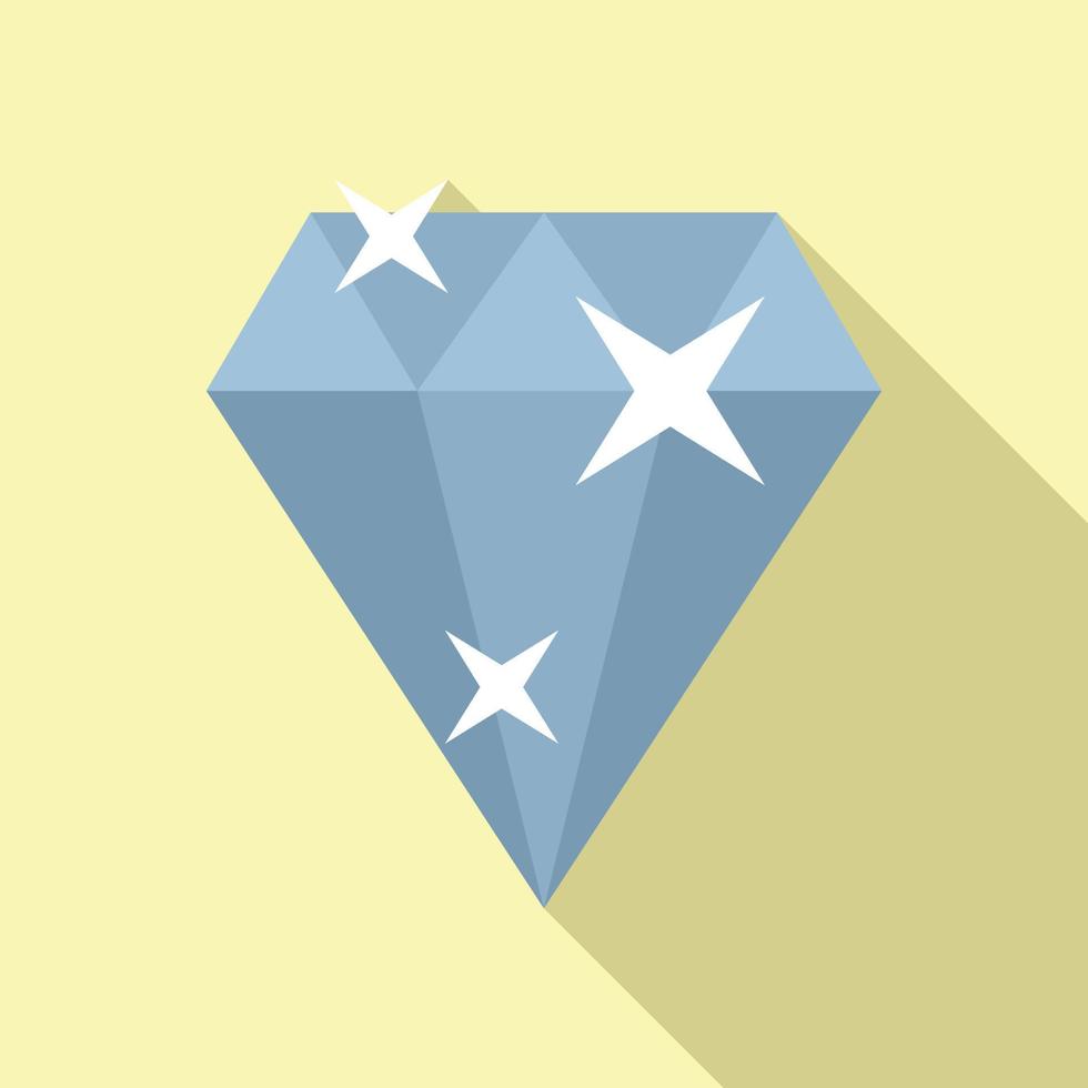 diamant varumärke ambassadör ikon platt vektor. social media vektor