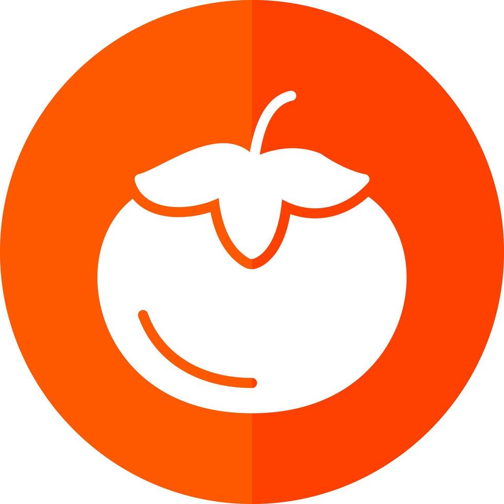 Tomaten-Vektor-Icon-Design vektor