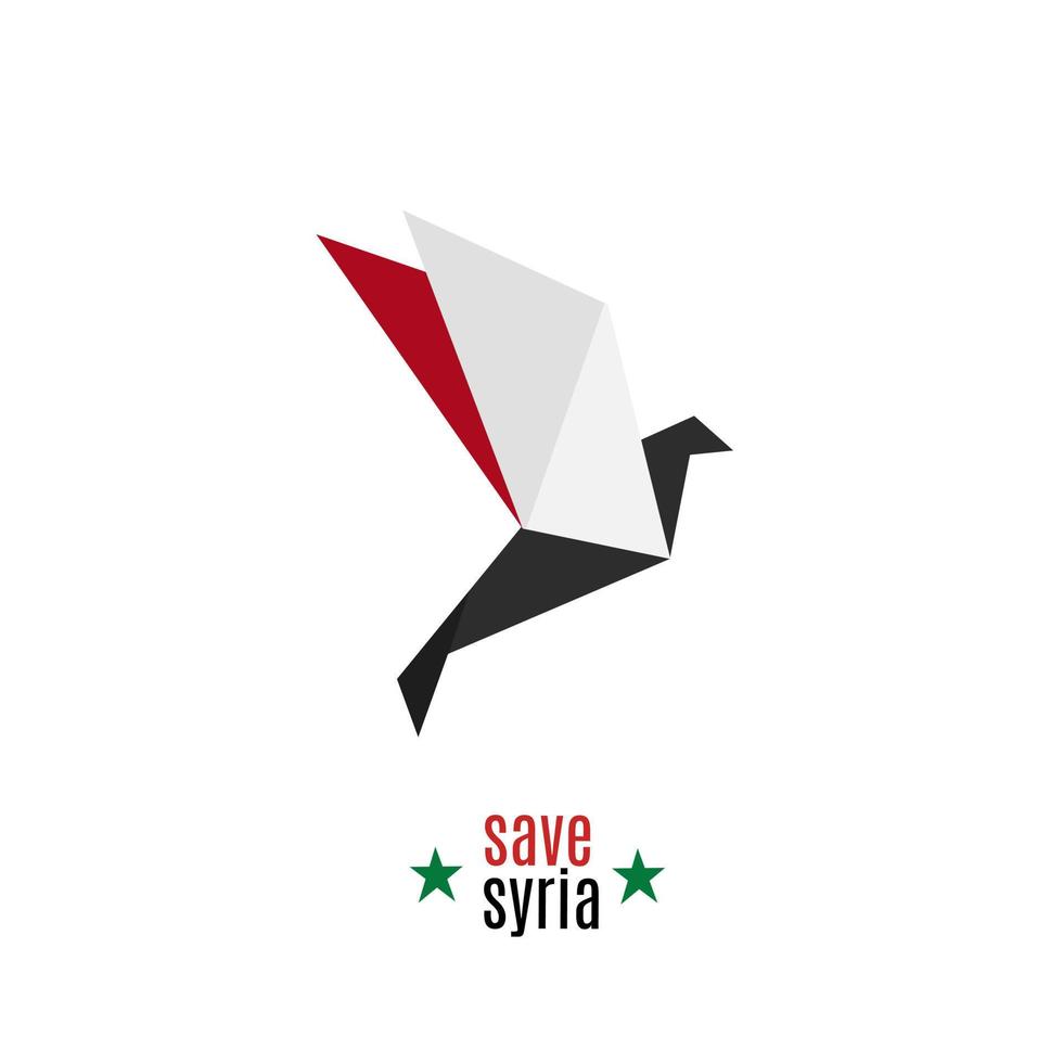 Illustration Vektor von kostenlos Syrien perfekt zum Druck, Kampagne usw