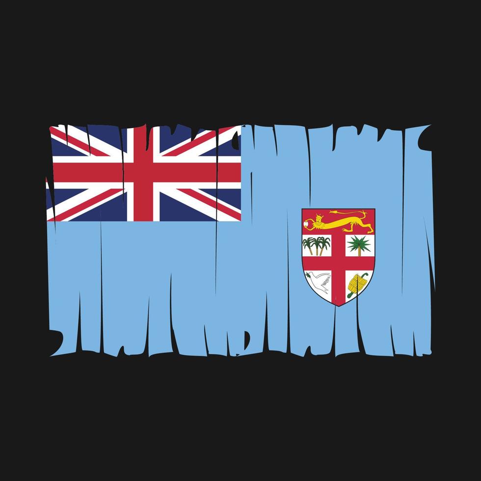 fiji flagga vektor