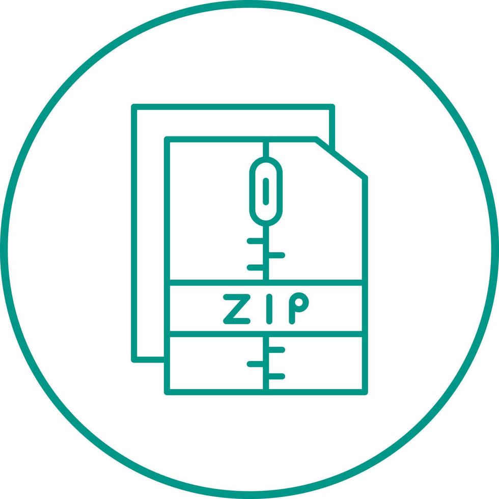 ZIP-Datei-Vektorsymbol vektor