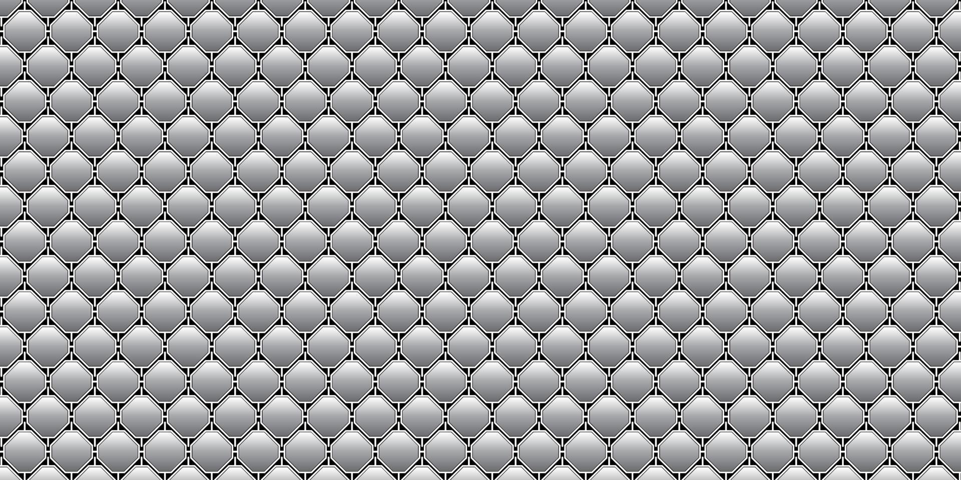 abstrakt 8 Seiten Hexagon Hintergrund Design vektor