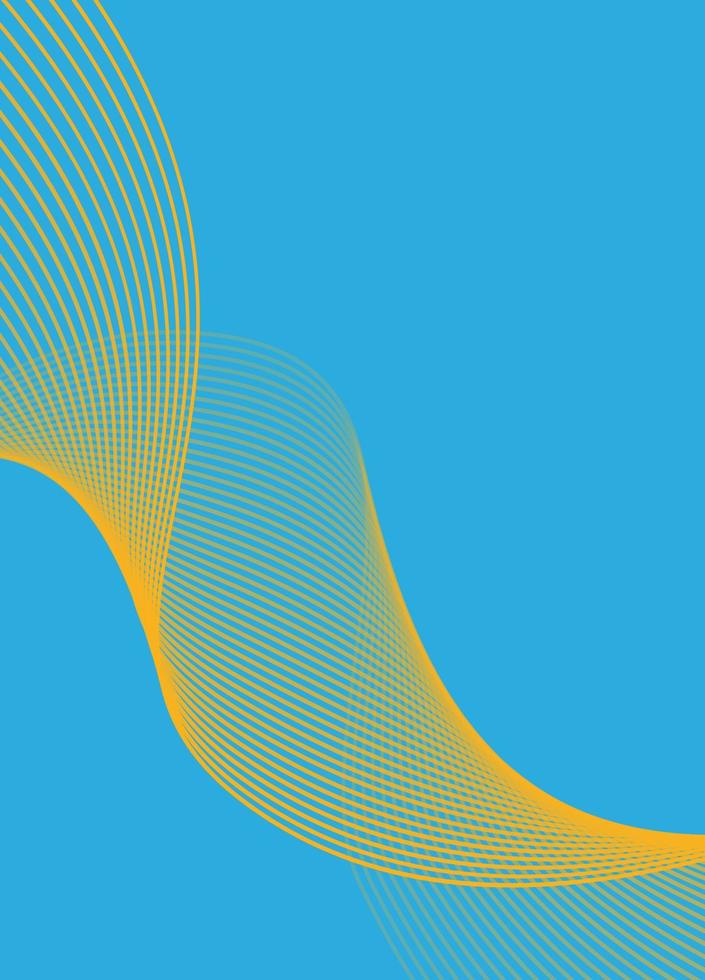 abstrakt geometrisk bakgrund med vågig linje mönster. vektor omslag design. affisch mall.