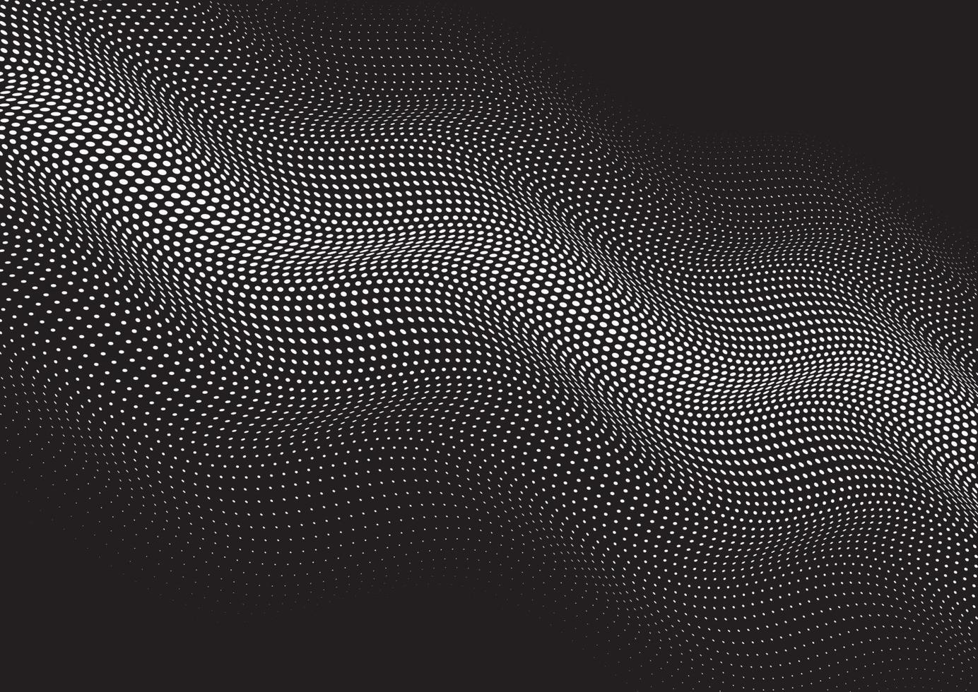 abstrakt bakgrund med strömmande prickar design vektor
