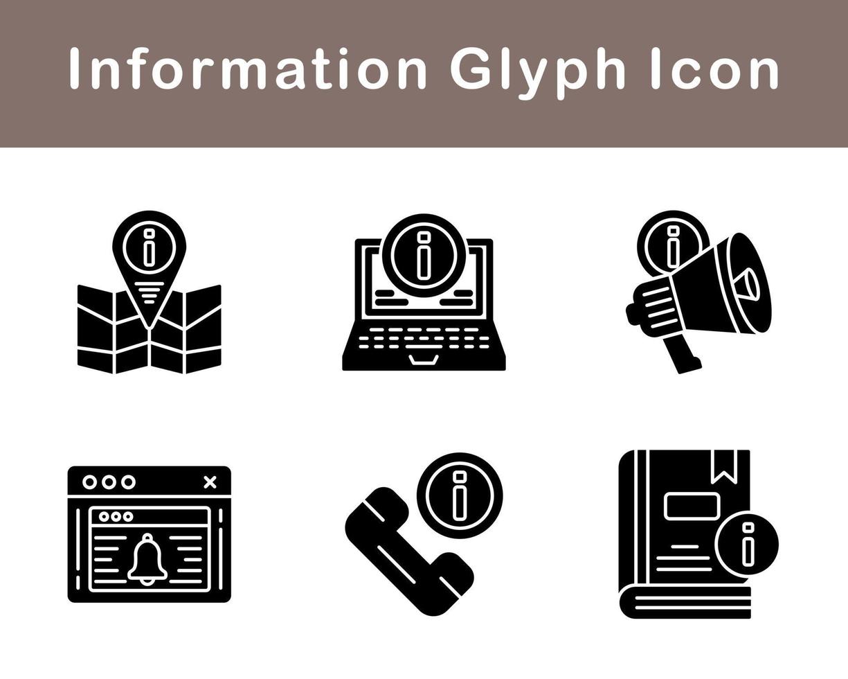 Information Vektor Symbol einstellen