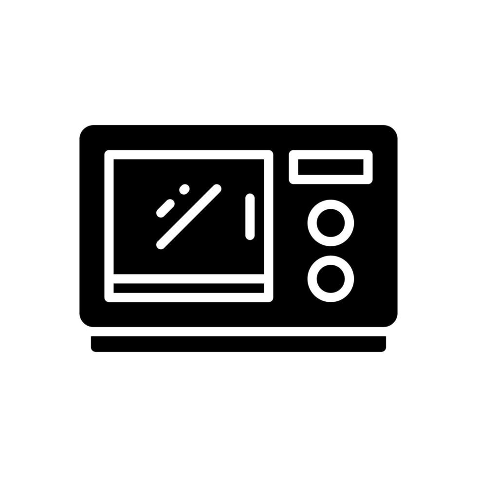 Mikrowelle Symbol zum Ihre Webseite Design, Logo, Anwendung, ui. vektor