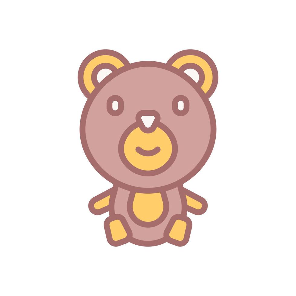 teddy Björn ikon för din hemsida design, logotyp, app, ui. vektor