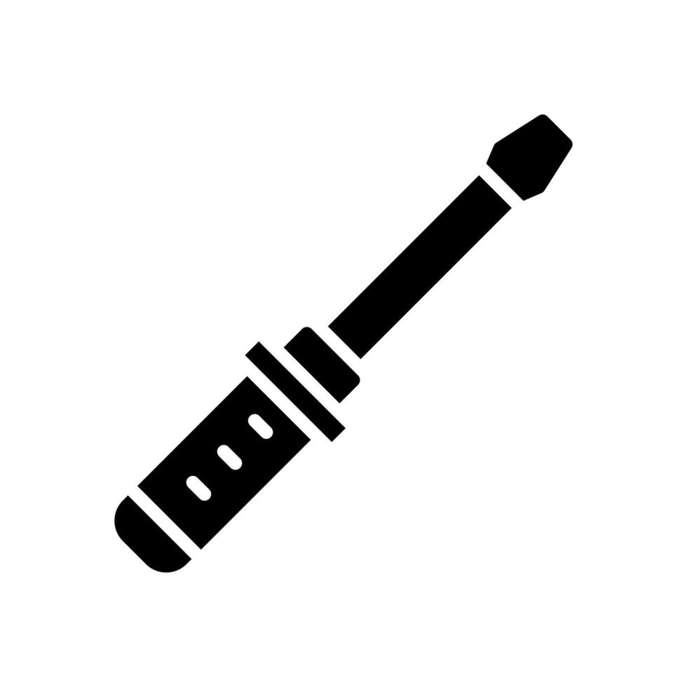 Schraubendreher-Symbol für Ihre Website, Ihr Handy, Ihre Präsentation und Ihr Logo-Design. vektor