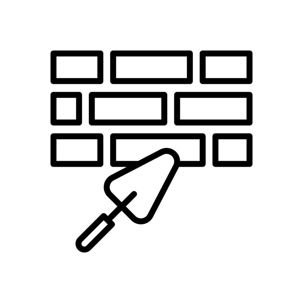 Backstein Mauer Symbol zum Ihre Webseite Design, Logo, Anwendung, ui. vektor