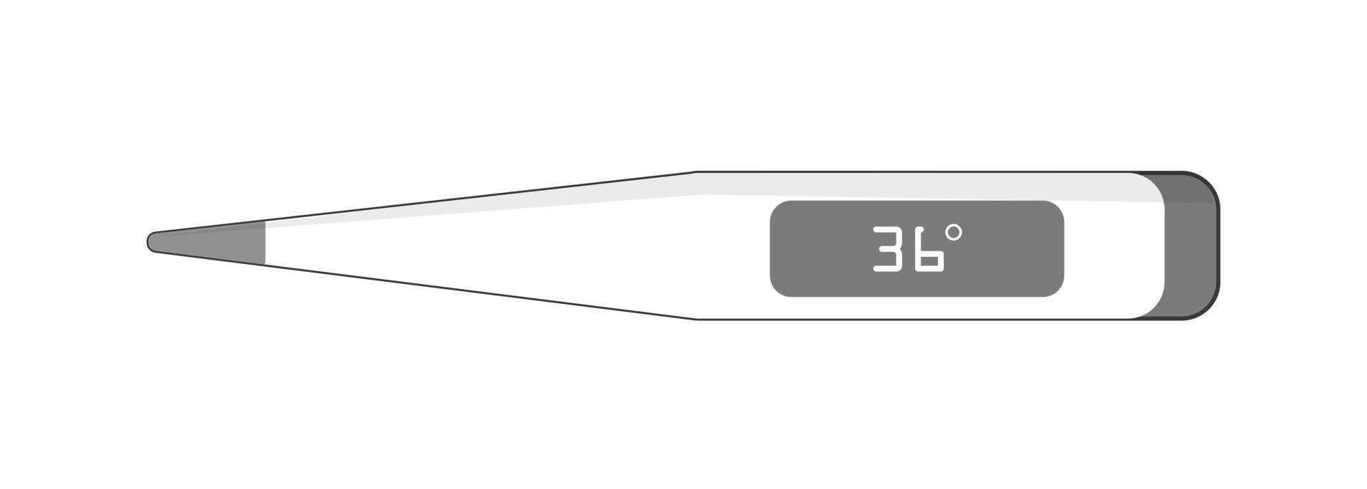 temperatur termometer ikon vektor