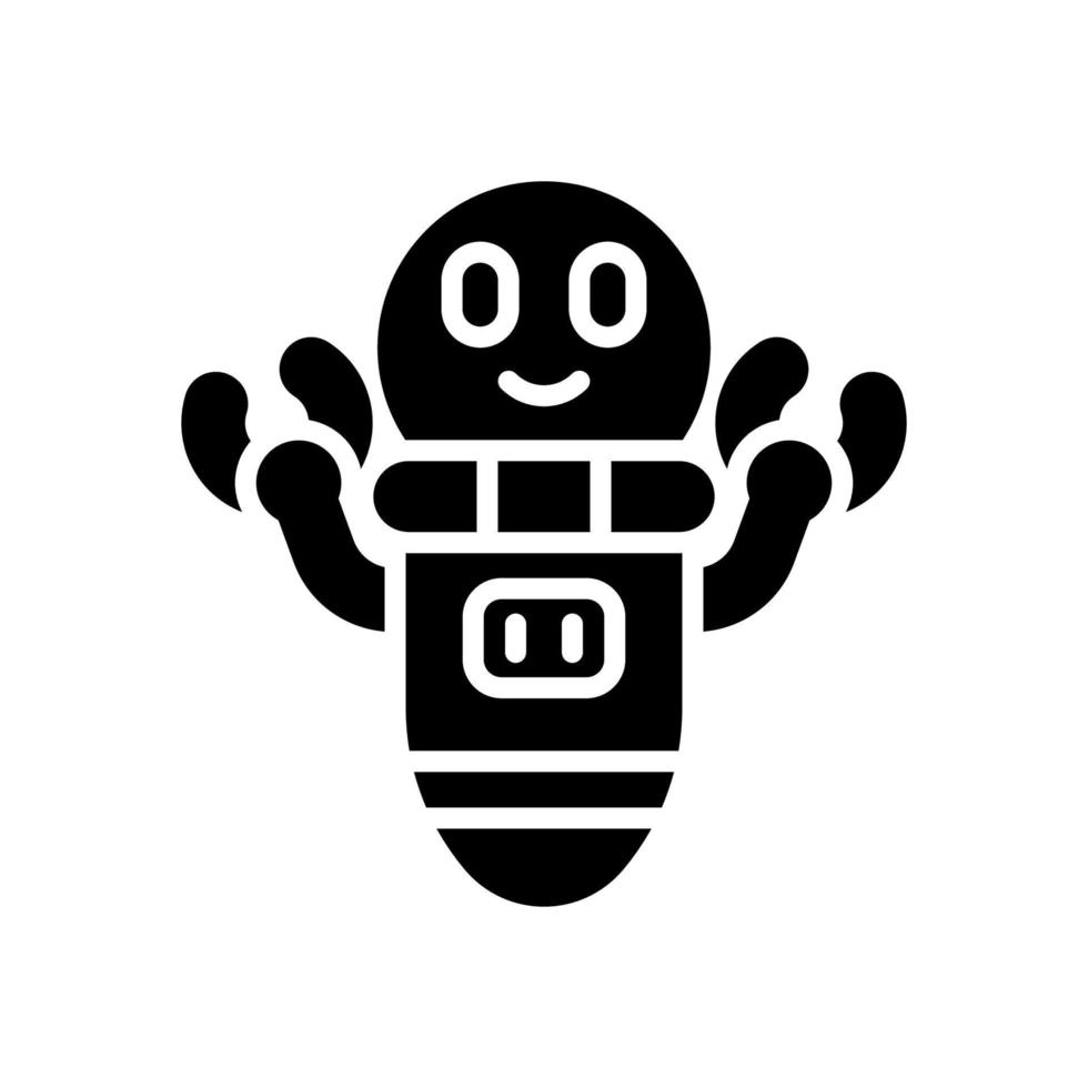 Roboter Symbol zum Ihre Webseite Design, Logo, Anwendung, ui. vektor