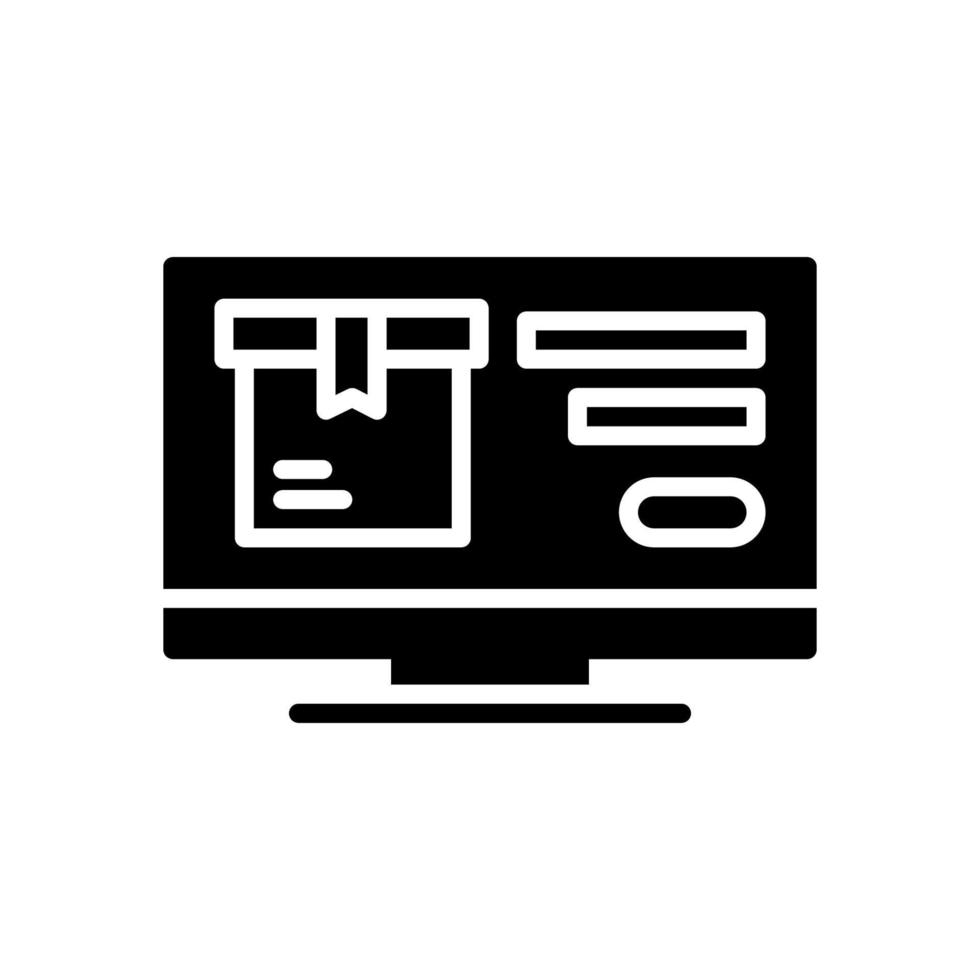 Computer Symbol zum Ihre Webseite Design, Logo, Anwendung, ui. vektor