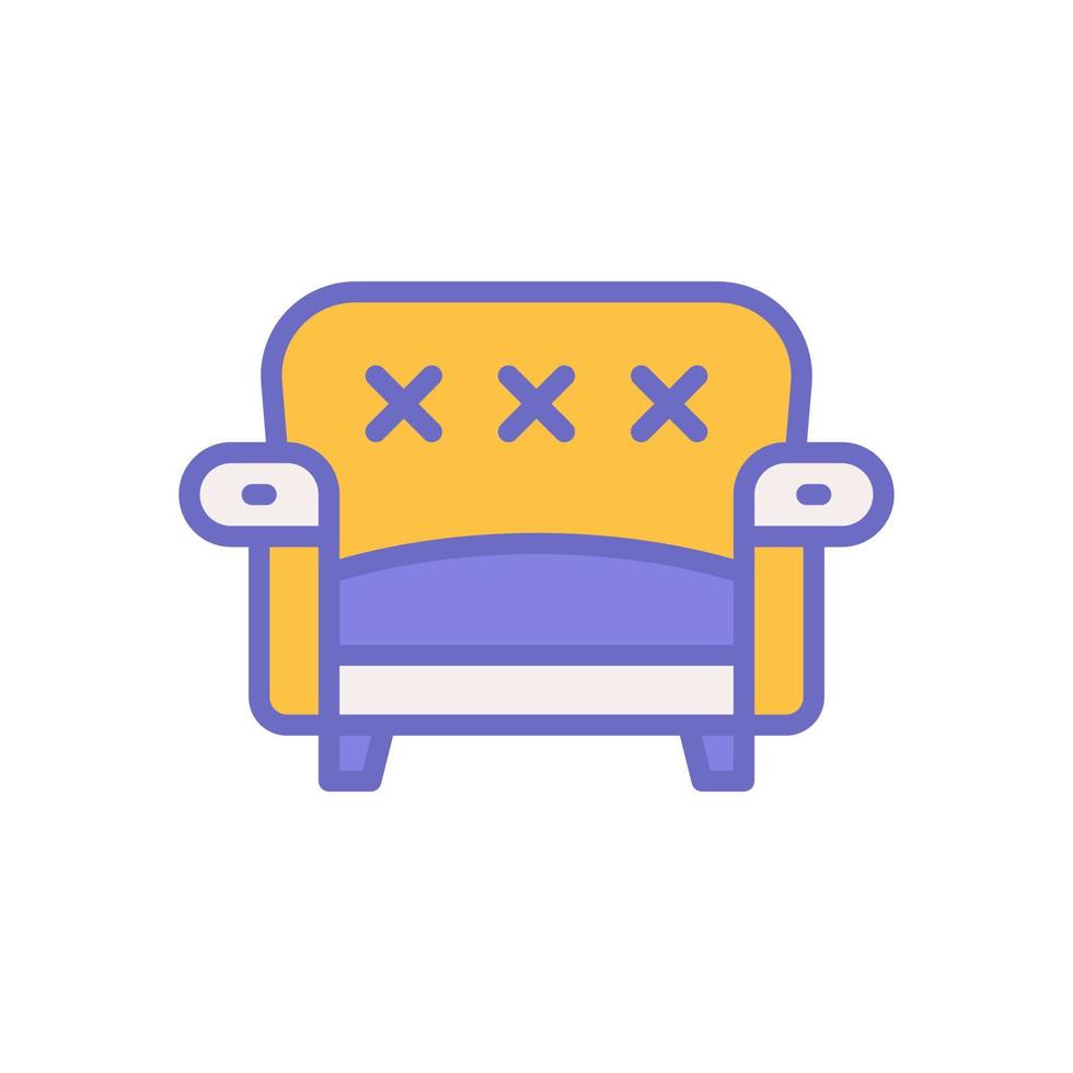 soffa ikon för din hemsida design, logotyp, app, ui. vektor