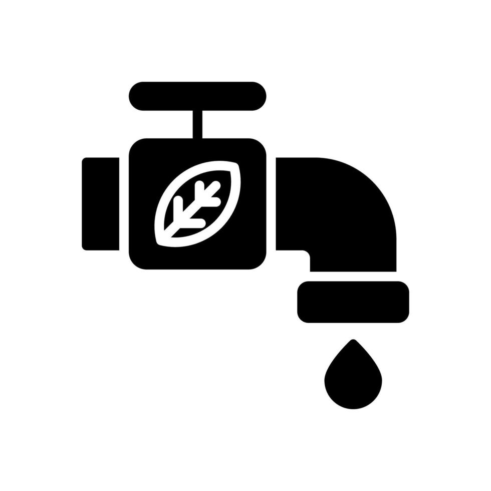 Wasser Zapfhahn Symbol zum Ihre Webseite Design, Logo, Anwendung, ui. vektor
