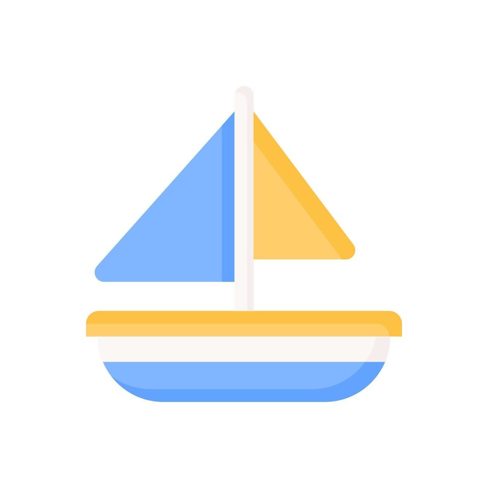 segelbåt ikon för din hemsida design, logotyp, app, ui. vektor