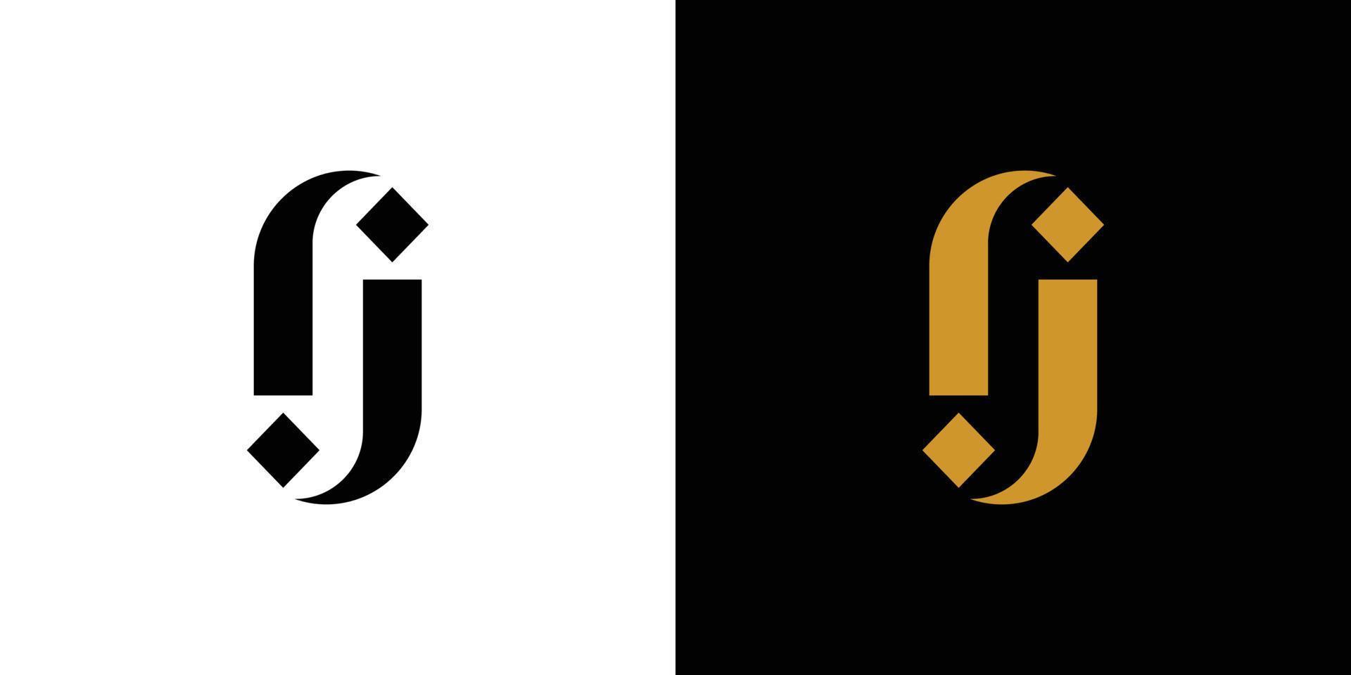Fachmann und elegant jj Logo Design vektor