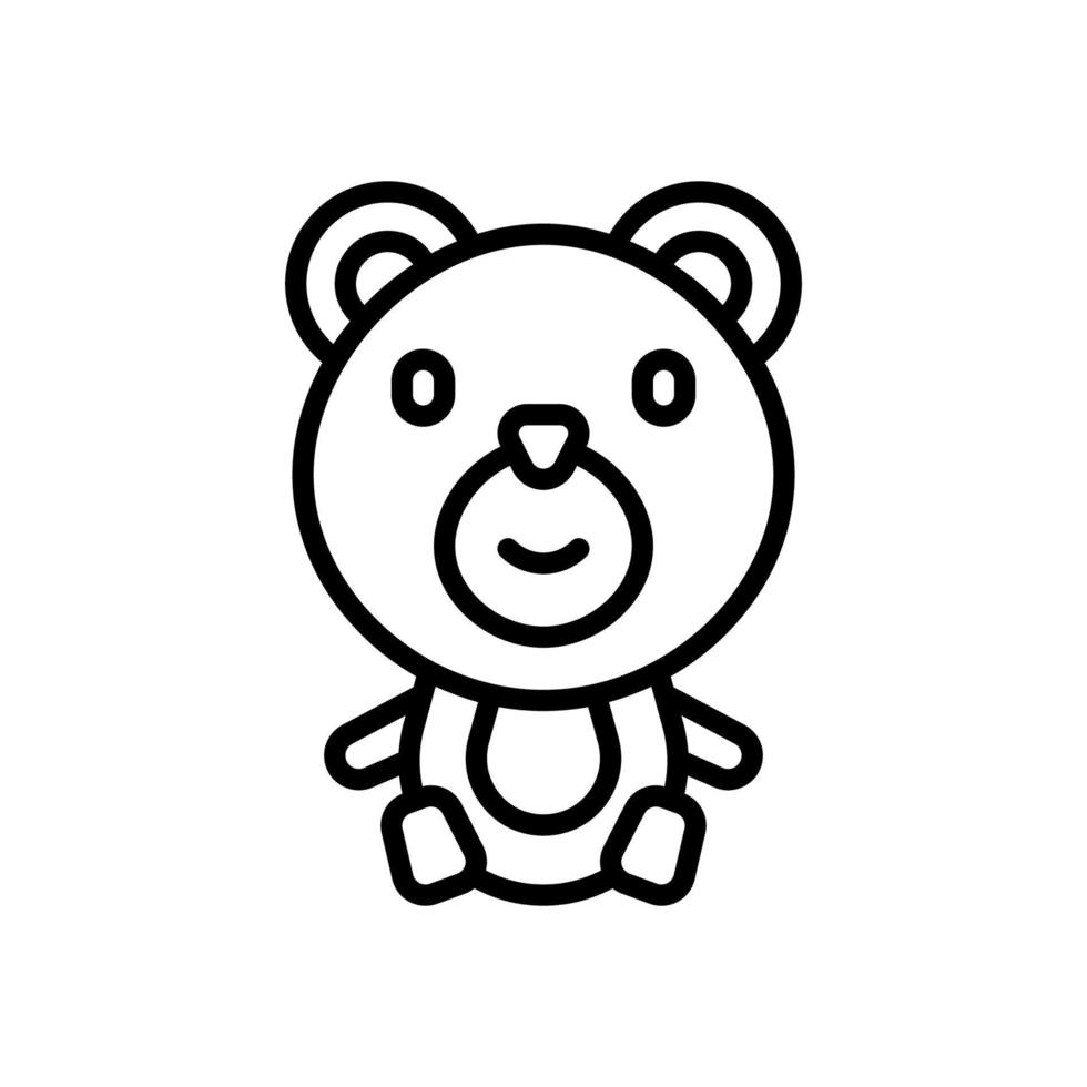 Teddy Bär Symbol zum Ihre Webseite Design, Logo, Anwendung, ui. vektor